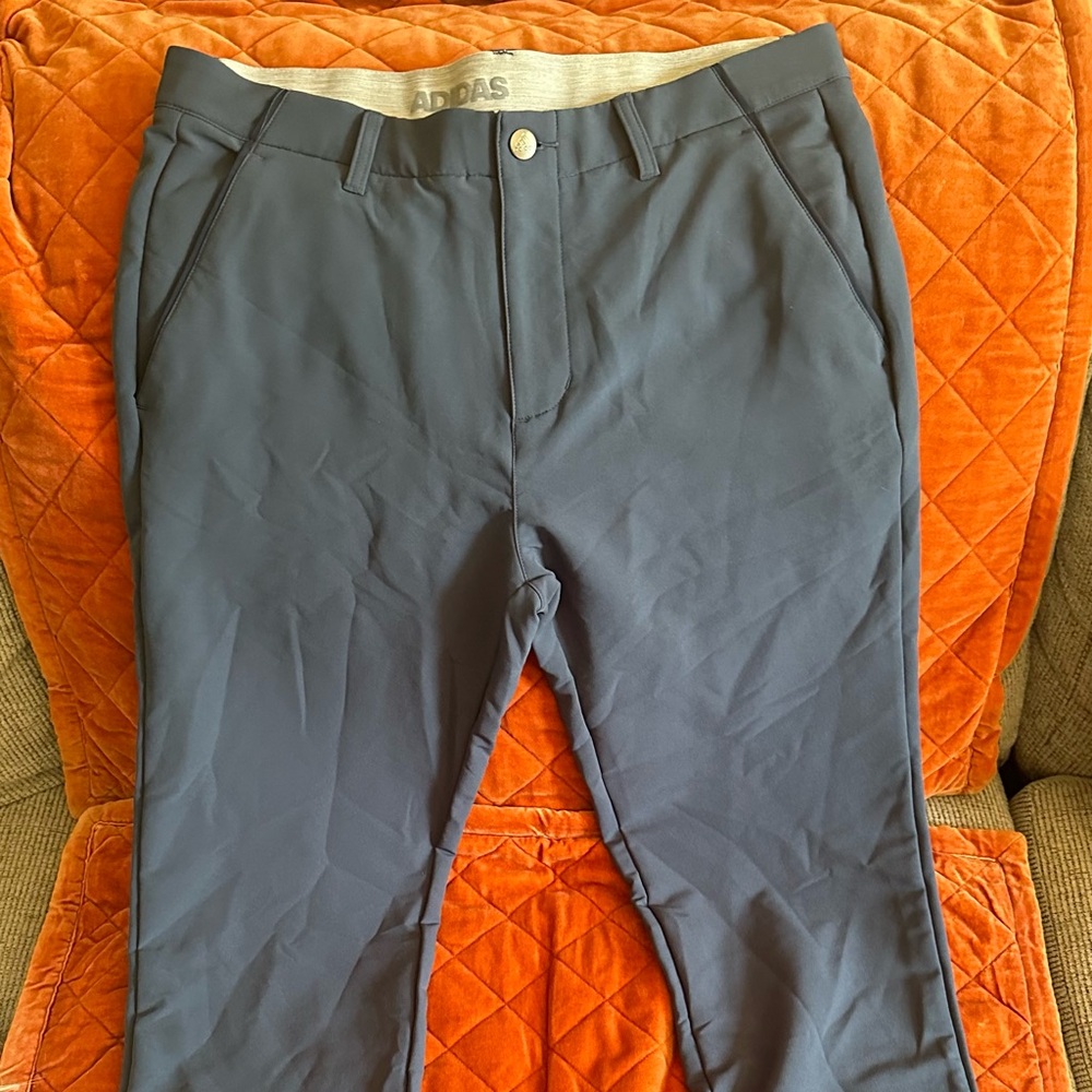 Adidas golf stretch blue pants